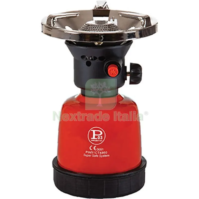 Fornello GAS a Cartuccia Piezo Project Acciaio Verniciato KW 2,2 GR/H 160 Cook 100 P Accensione Piezo — Tempo libero outdoor — rif. FERX.VIR2532134 Fornello GAS a Cartuccia Piezo Project Acciaio Verniciato KW 2,2 GR/H 160 Cook 100 P Accensione Piezo — Tempo libero outdoor — rif. FERX.VIR2532134