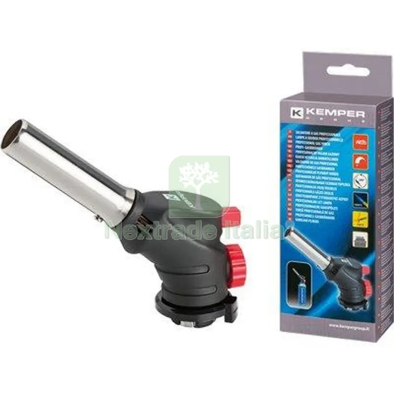 SALDATORE A GAS KEMPER PIEZO ATTACCO BAIONETTA — Accessori e ricambi utensili elettrici — rif. FERX.VIR2532144 SALDATORE A GAS KEMPER PIEZO ATTACCO BAIONETTA — Accessori e ricambi utensili elettrici — rif. FERX.VIR2532144