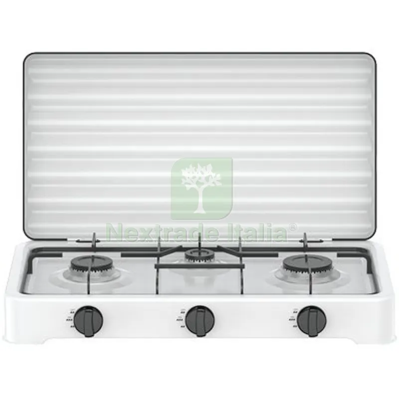 FORNELLO GAS FLAME 3 DOMUS ACCIAIO VERNICIATO BRUCIATORE 3 KW 5,4 W 3000 — Tempo libero outdoor — rif. FERX.VIR2540062