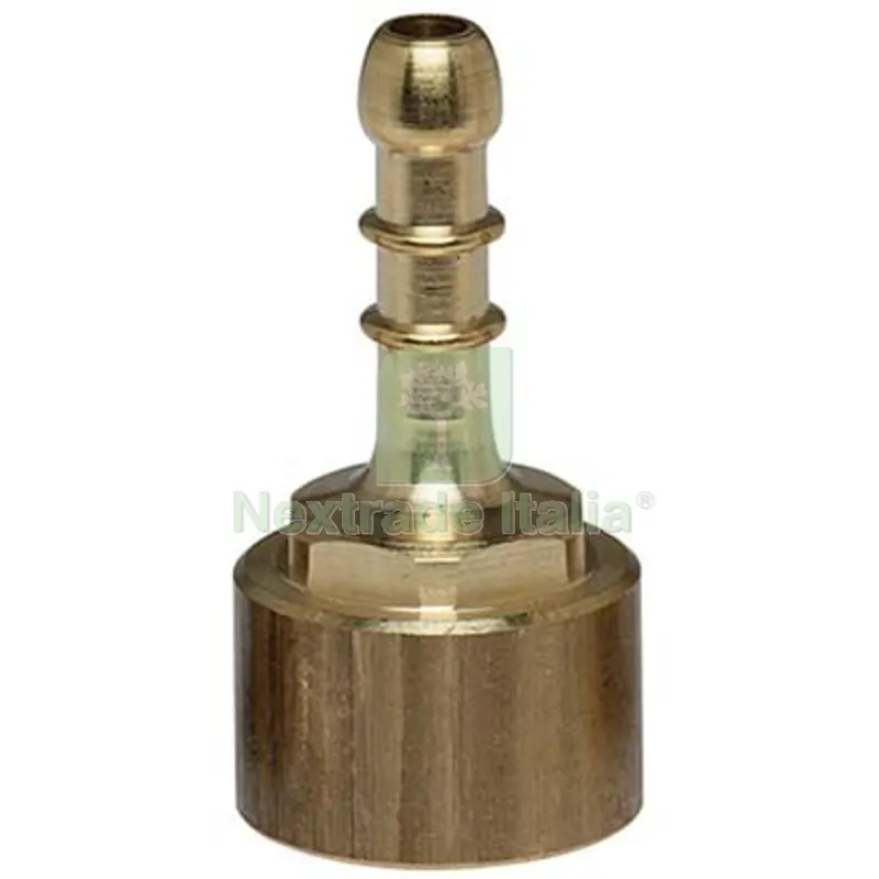 10PZ PORTAGOMMA GPL DRITTO FILETTO FEMMINA OTTONE MM 10 1/2F DIAMETRO MMXPOLLICI 10x1/2" — Tubi e raccordi — rif. FERX.VIR2541066