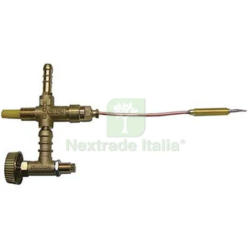 RUBINETTO GPL SICUREZZA OTTONE MM 10 + TERMOCOPPIA CM 25 — Rubinetti e valvole — rif. FERX.VIR2541082 RUBINETTO GPL SICUREZZA OTTONE MM 10 + TERMOCOPPIA CM 25 — Rubinetti e valvole — rif. FERX.VIR2541082