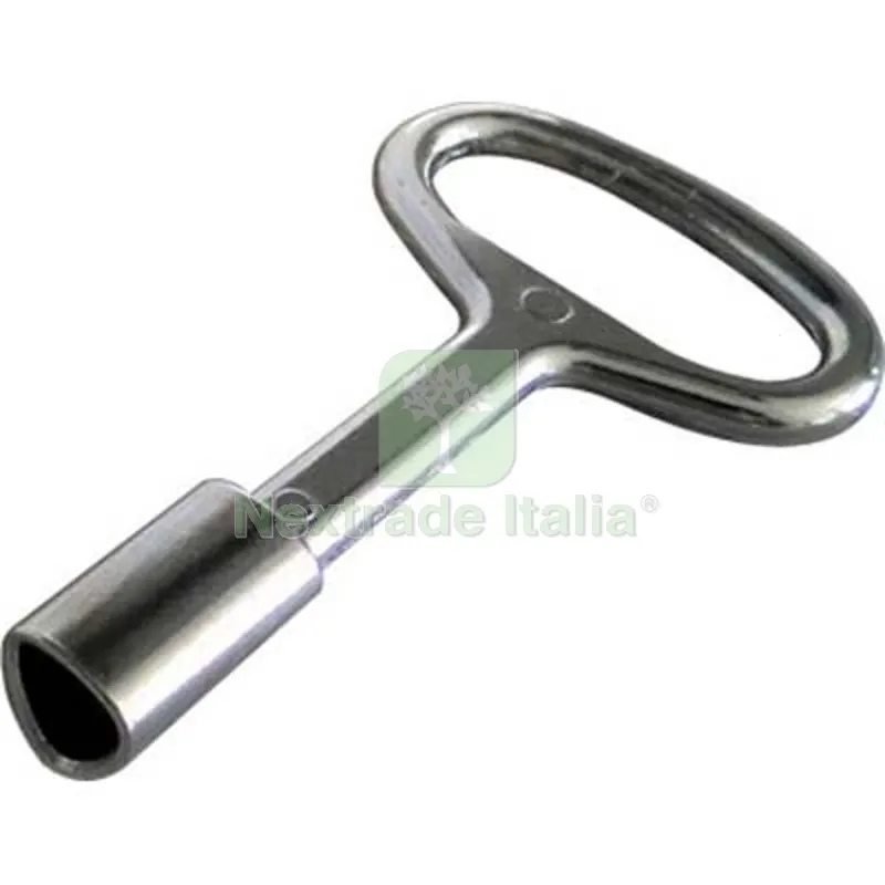 20PZ CHIAVE X QUADRI ELETTRICI ZAMA NICHELATA — Ferramenta porte e finestre — rif. FERX.VIR2545196