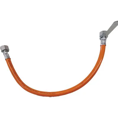 2PZ TUBO GAS GOMMA X CENTRALINE + CHIAVE GOMMA 1/2F CM 100 — Tubi e raccordi — rif. FERX.VIR2545364