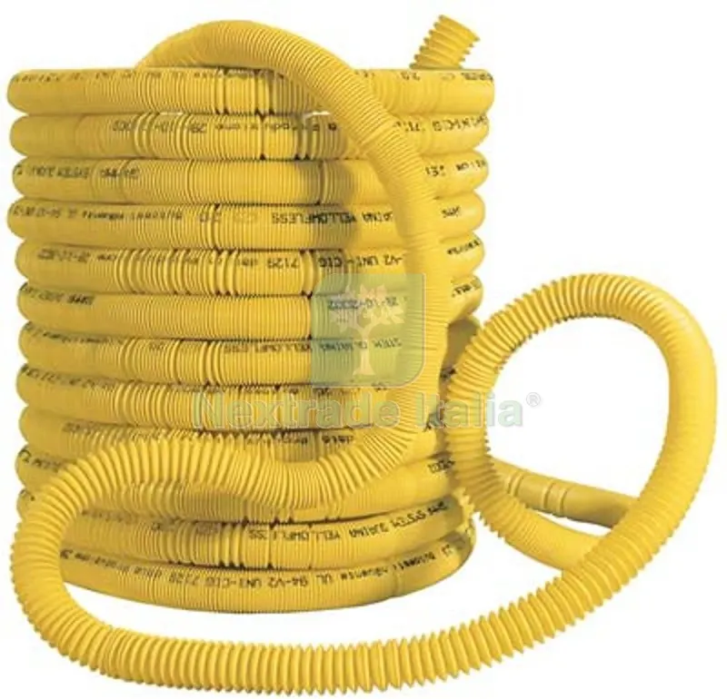 GUAINA SPIRALATA X TUBO GAS PPL GIALLO MM 25 MT 50 — Cavi e fili — rif. FERX.VIR2546091 GUAINA SPIRALATA X TUBO GAS PPL GIALLO MM 25 MT 50 — Cavi e fili — rif. FERX.VIR2546091