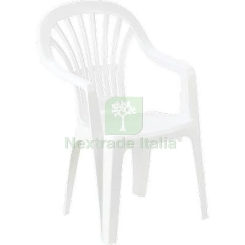 Sedia Zena + Braccioli Progarden PP Bianco CM 55X56 H.CM 90 CM 55x56x90 Colore Bianco — Arredo — rif. FERX.VIR2600262 Sedia Zena + Braccioli Progarden PP Bianco CM 55X56 H.CM 90 CM 55x56x90 Colore Bianco — Arredo — rif. FERX.VIR2600262