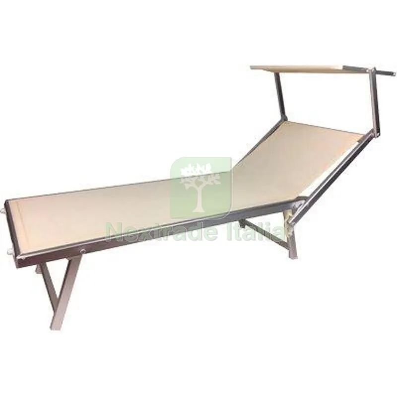 2PZ Lettino Malibu NEW Pool Domus Alluminio/Text Bianco CM 71X188 H.CM 41 — Tempo libero outdoor — rif. FERX.VIR2613046 2PZ Lettino Malibu NEW Pool Domus Alluminio/Text Bianco CM 71X188 H.CM 41 — Tempo libero outdoor — rif. FERX.VIR2613046