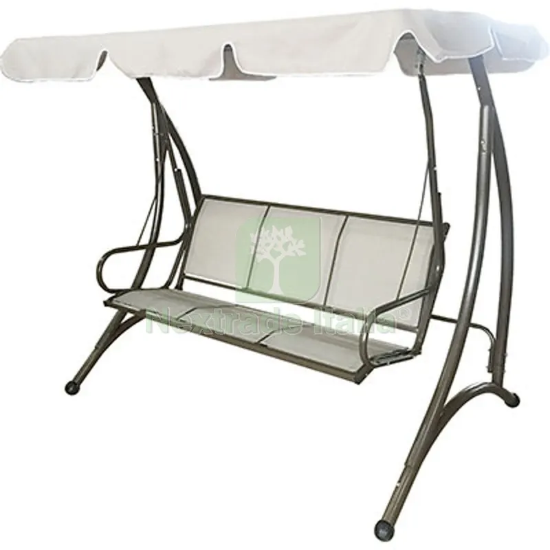 DONDOLO KUTA DOMUS ACCIAIO VERN TEXTILENE CM 194X119 H.CM 170 CM 194x119x170 — Tubi e raccordi — rif. FERX.VIR2614034 DONDOLO KUTA DOMUS ACCIAIO VERN TEXTILENE CM 194X119 H.CM 170 CM 194x119x170 — Tubi e raccordi — rif. FERX.VIR2614034