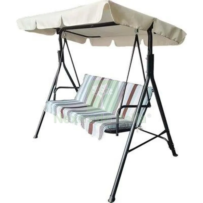 Dondolo Many Domus Acciaio Vern/Fantasia CM 170X110 H.CM 153 CM 170x110x153 — Tempo libero outdoor — rif. FERX.VIR2614074 Dondolo Many Domus Acciaio Vern/Fantasia CM 170X110 H.CM 153 CM 170x110x153 — Tempo libero outdoor — rif. FERX.VIR2614074