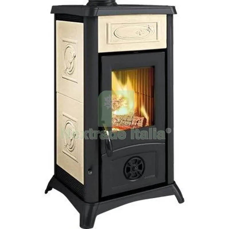 STUFA LEGNA GEMMA LA NORDICA LIBERTY PANNA KW 6 MM 460X495 H.MM 840 Colore Panna — Tubi e raccordi — rif. FERX.VIR2632529 STUFA LEGNA GEMMA LA NORDICA LIBERTY PANNA KW 6 MM 460X495 H.MM 840 Colore Panna — Tubi e raccordi — rif. FERX.VIR2632529