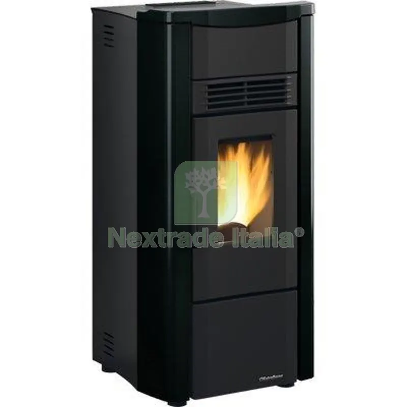 Stufa Pellet Giusy Plus EVO 2.0 Extraflame Nero KW 7,5 Canalizzata MM 498X504 H.MM 1022 — Stufe e camini — rif. FERX.VIR2632834