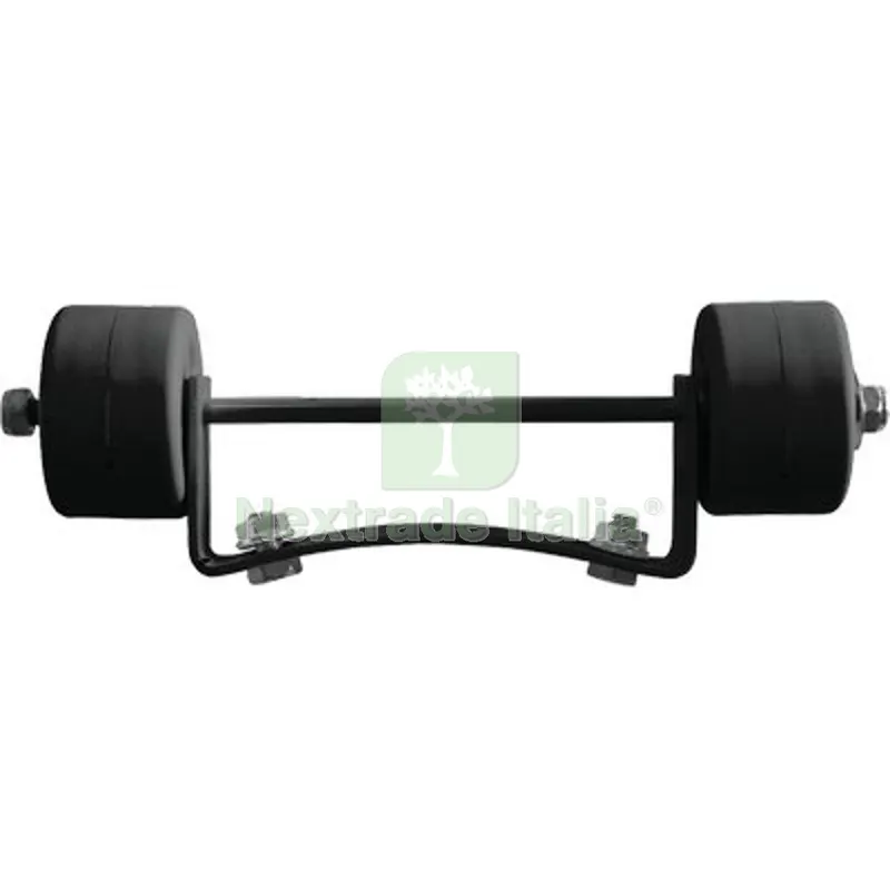 Ruote Stufa GAS Round Patio Flame Domus CM 180 + Staffa — Flessibili e allacci — rif. FERX.VIR2636673