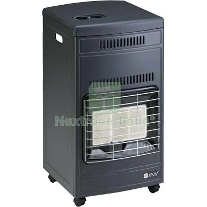 Stufa GAS GPL Infrarossi Euro 92T Sicar Grigio Ventilata Watt 4200 CM 42X45 H.CM 77,5 CM 40x44x77 KW 4,2 — Flessibili e allacci — rif. FERX.VIR2637098 Stufa GAS GPL Infrarossi Euro 92T Sicar Grigio Ventilata Watt 4200 CM 42X45 H.CM 77,5 CM 40x44x77 KW 4,2 — Flessibili e allacci — rif. FERX.VIR2637098