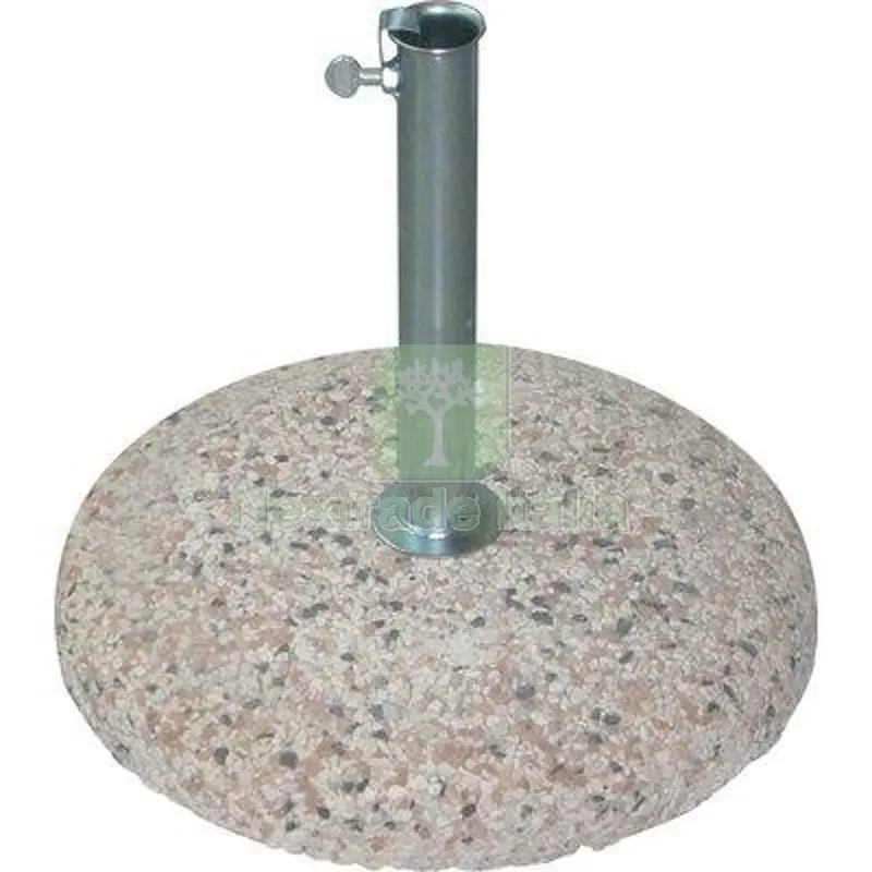Base x Ombrellone Cemento Granigliato CM 46 F.MM 46 KG 25 — Tempo libero outdoor — rif. FERX.VIR2637170 Base x Ombrellone Cemento Granigliato CM 46 F.MM 46 KG 25 — Tempo libero outdoor — rif. FERX.VIR2637170
