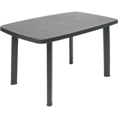 Tavolo Faro Progarden PP Antracite CM 137X85 H.CM 72 — Tempo libero outdoor — rif. FERX.VIR2637335