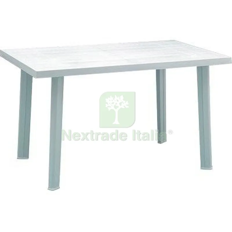 Tavolo Velo Progarden PP Bianco CM 126X76 H.CM 72 CM 126x76x72 Colore Bianco — Tempo libero outdoor — rif. FERX.VIR2637351