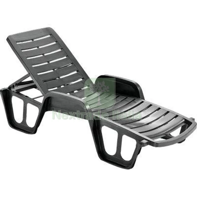 Lettino Impilabile Progarden PP Antracite CM 71X192 H.CM 46 Colore Antracite — Pile e batterie — rif. FERX.VIR2637361