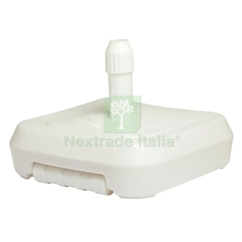 Base x Ombrellone Pehd Maxi Bianco CM 60X60 F.MM 30/54 — Tempo libero outdoor — rif. FERX.VIR2637421