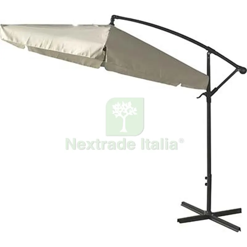 Ombrellone Palo Laterale Banana 6 Domus Acciaio/Poly Ecru MM 48 MT 3 Colore Ecrù — Tempo libero outdoor — rif. FERX.VIR2637462 Ombrellone Palo Laterale Banana 6 Domus Acciaio/Poly Ecru MM 48 MT 3 Colore Ecrù — Tempo libero outdoor — rif. FERX.VIR2637462
