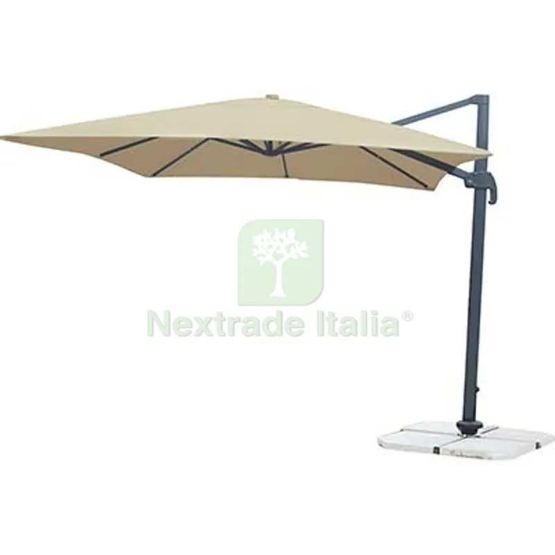 Ombrellone Palo Laterale TOP Domus Alluminio/Poly Ecru MM 77X53 MT 3X3 Colore Ecrù — Tempo libero outdoor — rif. FERX.VIR2637466 Ombrellone Palo Laterale TOP Domus Alluminio/Poly Ecru MM 77X53 MT 3X3 Colore Ecrù — Tempo libero outdoor — rif. FERX.VIR2637466