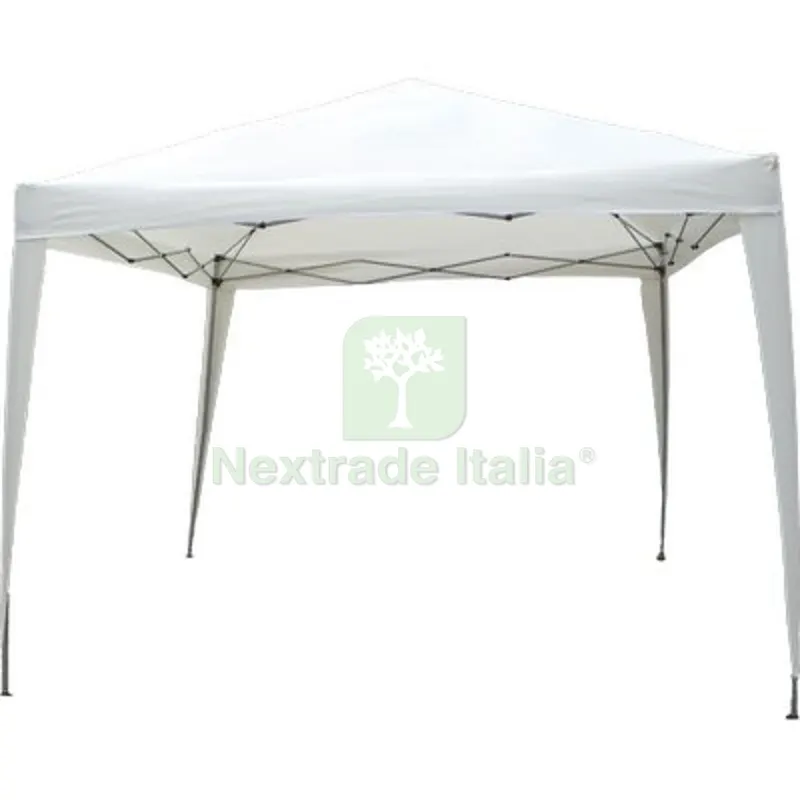 Gazebo Richiudibile Domus Acciaio/Poly Ecru MT 3X3 Colore Grigio — Gazebo e strutture giardino — rif. FERX.VIR2637501 Gazebo Richiudibile Domus Acciaio/Poly Ecru MT 3X3 Colore Grigio — Gazebo e strutture giardino — rif. FERX.VIR2637501