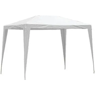 GAZEBO STANDARD PE DOMUS ACCIAIO/PE BIANCO MT 3X2 — Gazebo e strutture giardino — rif. FERX.VIR2637520