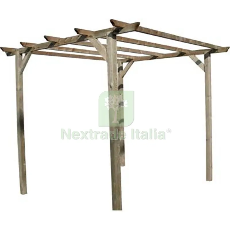 PERGOLA LEGNO EURO DOMUS PINO IMPREGNATO MT 3X3 H.MT 2,5 MT 3x3x2,5 — Recinzioni in legno — rif. FERX.VIR2637586 PERGOLA LEGNO EURO DOMUS PINO IMPREGNATO MT 3X3 H.MT 2,5 MT 3x3x2,5 — Recinzioni in legno — rif. FERX.VIR2637586