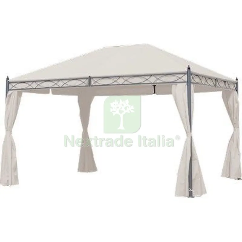TENDA LATERALE GAZEBO NAPOLI DOMUS ACCIAIO/POLY MT 3X4 Ricambio Tenda — Gazebo e strutture giardino — rif. FERX.VIR2637685