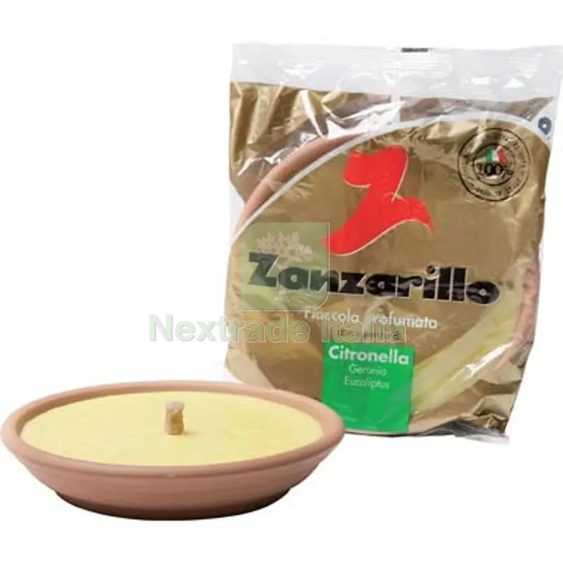 20PZ Fiaccola Terracotta Zanzarillo Citronella CM 17,5 H.MM 35 — Tempo libero outdoor — rif. FERX.VIR2637817