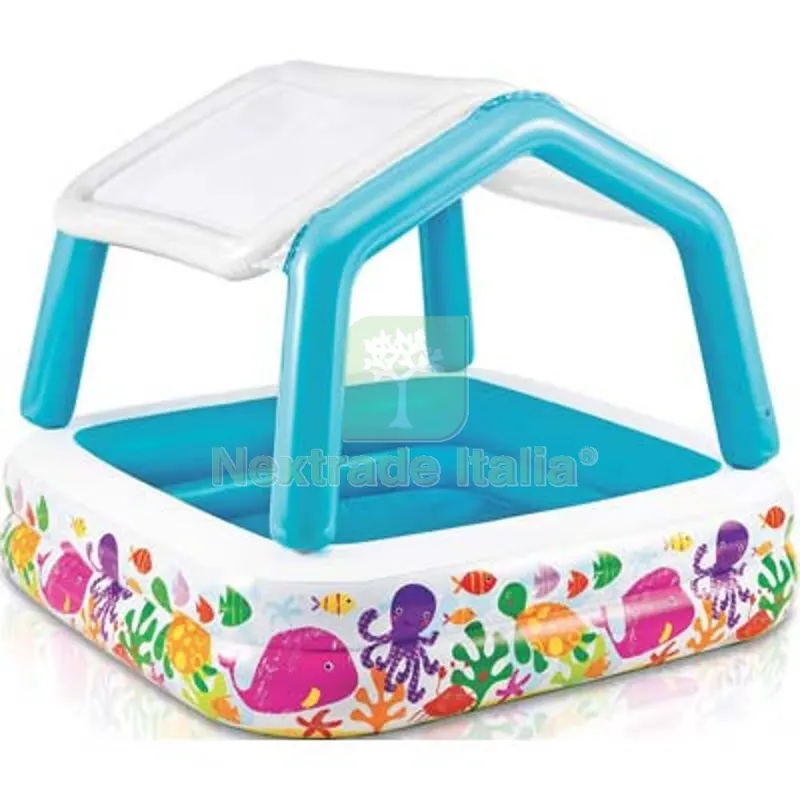 Piscina SUN Shade 57470 Intex CM 157X157 H.CM 122 — Tempo libero outdoor — rif. FERX.VIR2638308