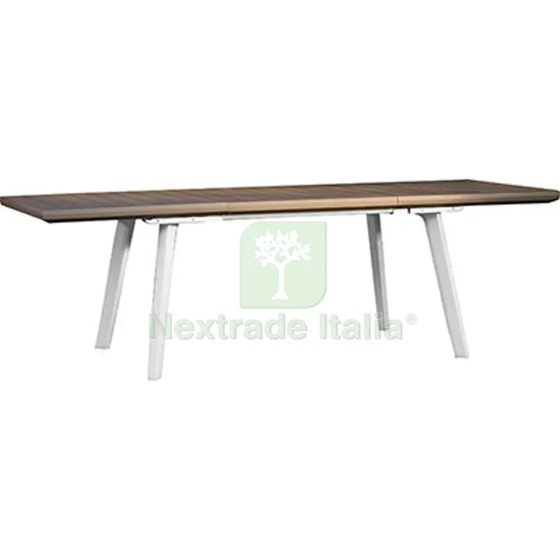Tavolo Harmony Estensibile Keter PP Bianco Cappuccino CM 160/240X100 H.CM 75 CM 160/240x100x75 — Tempo libero outdoor — rif. FERX.VIR2638964 Tavolo Harmony Estensibile Keter PP Bianco Cappuccino CM 160/240X100 H.CM 75 CM 160/240x100x75 — Tempo libero outdoor — rif. FERX.VIR2638964