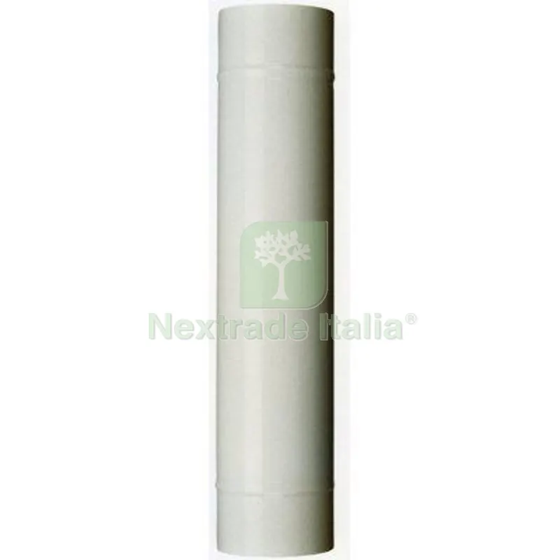 TUBO LEGNA CLASSIC BIANCO SAVE CM 14 H.CM 50 DIAMETRO CM 14x50 — Tubi e raccordi — rif. FERX.VIR2651214