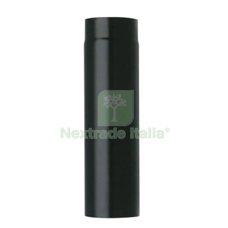 TUBO LEGNA PLUS LIGHT NERO OPACO SAVE CM 12 H.CM 50 DIAMETRO CM 12x50 — Tubi e raccordi — rif. FERX.VIR2653031