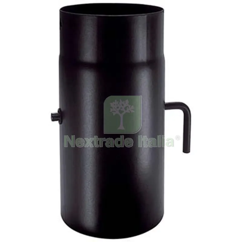 TUBO LEGNA + SERRANDA PLUS NERO OPACO SAVE CM 15 H.CM 25 CM 15x25 — Tubi e raccordi — rif. FERX.VIR2653053