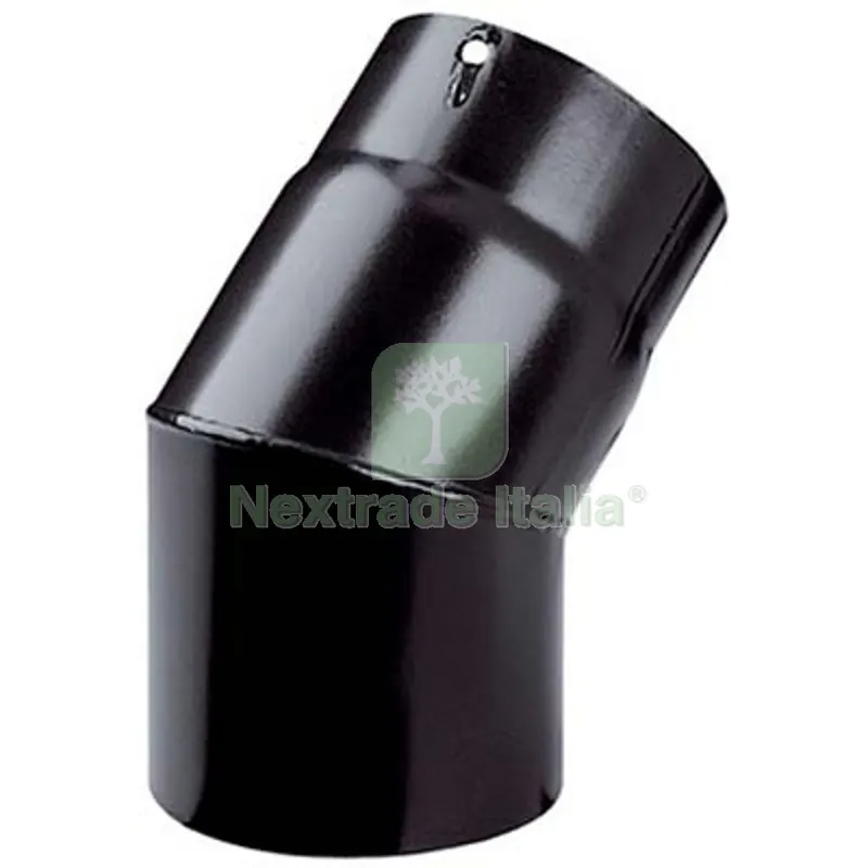 GOMITO LEGNA 45° PLUS NERO OPACO SAVE CM 12 — Pompe — rif. FERX.VIR2653060 GOMITO LEGNA 45° PLUS NERO OPACO SAVE CM 12 — Pompe — rif. FERX.VIR2653060