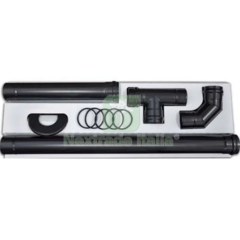 TUBO PELLET NERO OPACO KIT SAVE CM 8 CF=PZ 11 — Stufe e camini — rif. FERX.VIR2653100 TUBO PELLET NERO OPACO KIT SAVE CM 8 CF=PZ 11 — Stufe e camini — rif. FERX.VIR2653100