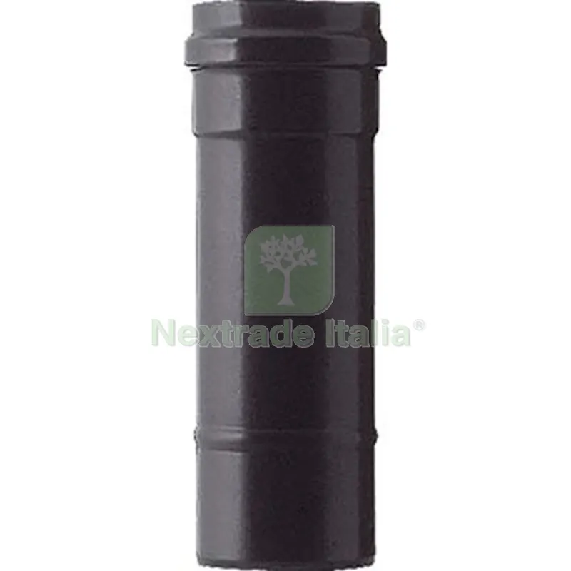 TUBO PELLET LIGHT NERO OPACO SAVE CM 10 H.CM 25 CM 10x25 — Stufe e camini — rif. FERX.VIR2653101 TUBO PELLET LIGHT NERO OPACO SAVE CM 10 H.CM 25 CM 10x25 — Stufe e camini — rif. FERX.VIR2653101