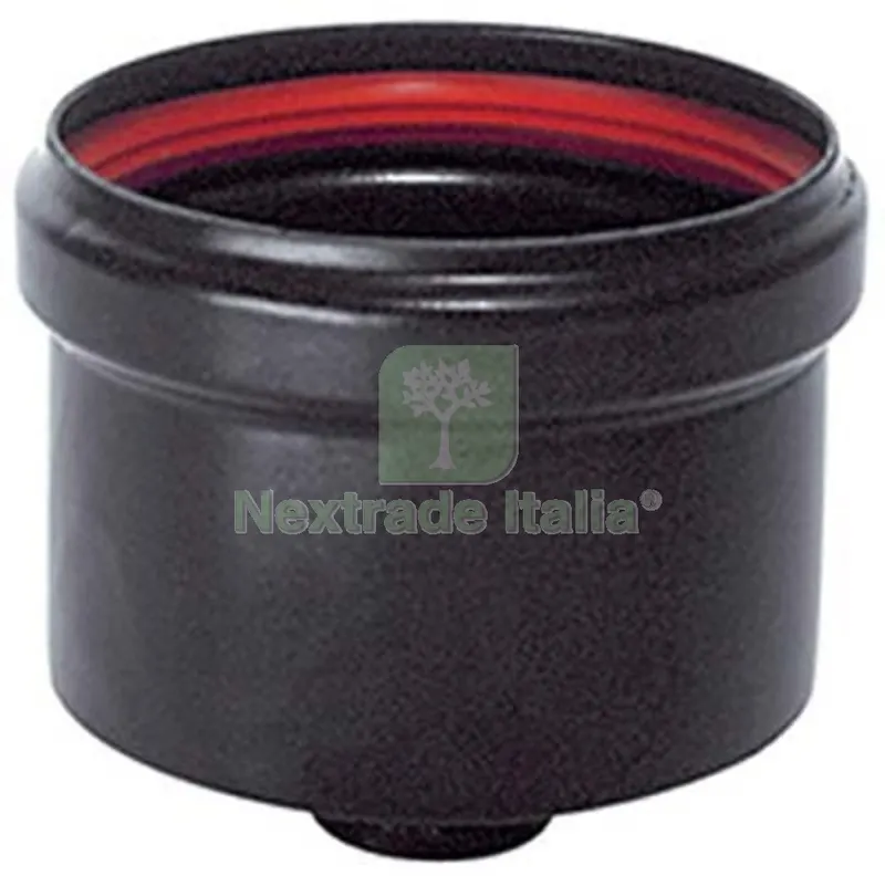 TAPPO CIECO PELLET NERO OPACO SAVE CM 8 — Stufe e camini — rif. FERX.VIR2653140 TAPPO CIECO PELLET NERO OPACO SAVE CM 8 — Stufe e camini — rif. FERX.VIR2653140