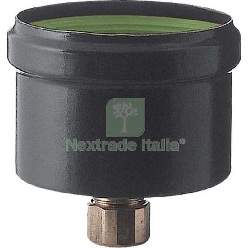 TAPPO + SCARICO CONDENSA PELLET NERO OPACO SAVE CM 8 + MANICOTTO OTTONE — Tubi e raccordi — rif. FERX.VIR2653143 TAPPO + SCARICO CONDENSA PELLET NERO OPACO SAVE CM 8 + MANICOTTO OTTONE — Tubi e raccordi — rif. FERX.VIR2653143