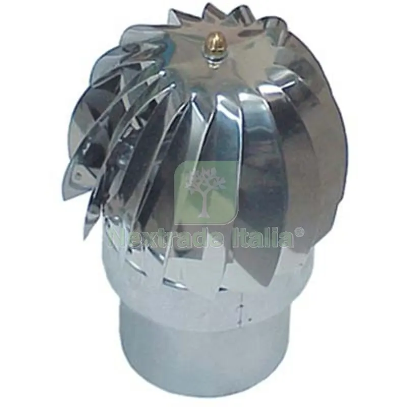VENTOLINO GIREVOLE BASE TONDA MASCHIO INOX 304 CM 15 — Tubi e raccordi — rif. FERX.VIR2655431
