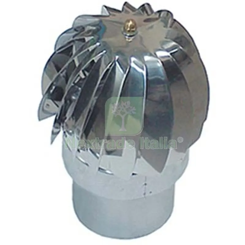 VENTOLINO GIREVOLE BASE TONDA MASCHIO ZINCATO CM 12 — Tubi e raccordi — rif. FERX.VIR2655420