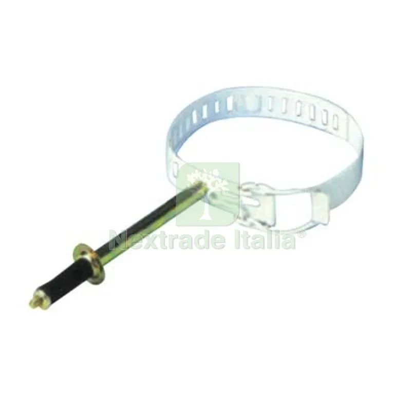 10PZ Collare Reggitubo Classic Bianco CM 10/15 + Tassello — Fascette e collari — rif. FERX.VIR2657526