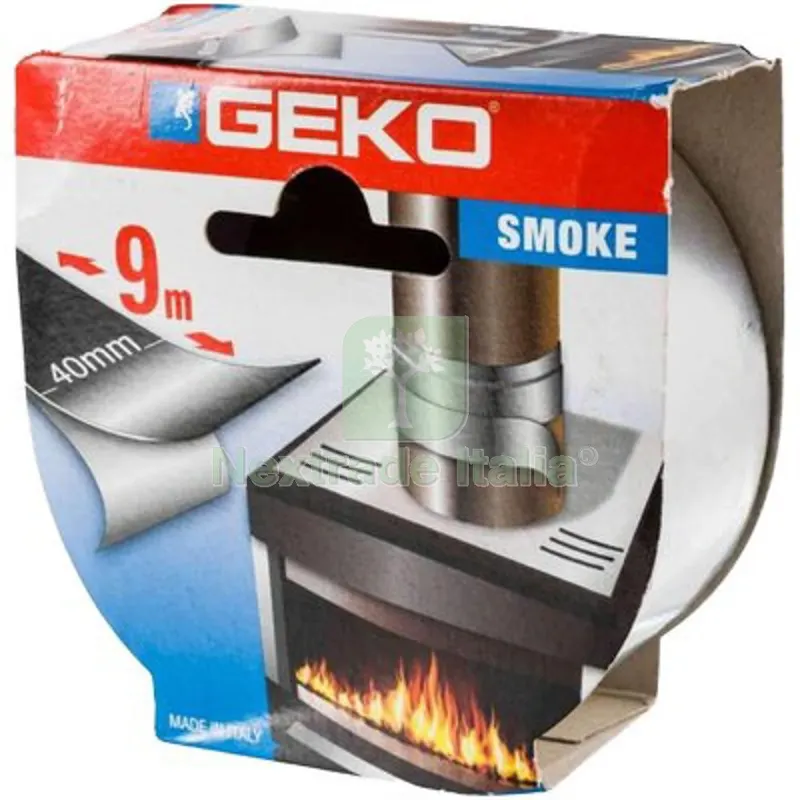 2PZ Nastro Alluminio Emmesmoke Geko Naturale CM 4 MT 9 Colore Naturale MM 40 — Raccordi a pressare e multistrato — rif. FERX.VIR2657820