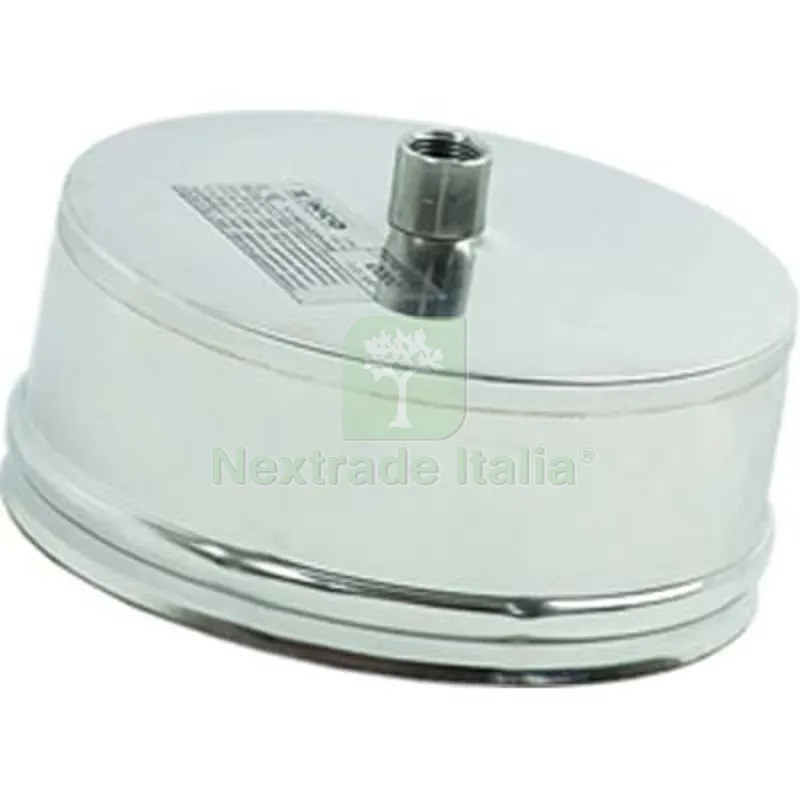 TAPPO SCARICO CONDENSA ACCIAIO INOX AISI 304 CM 8 — Tubi e raccordi — rif. FERX.VIR2659315