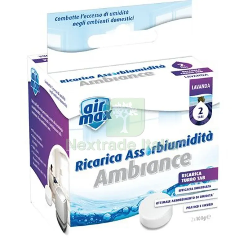 6PZ AIRMAX MINI TAB RICARICA LAVANDA NR 2XGR 100 — Sanitari e ceramiche — rif. FERX.VIR2670258 6PZ AIRMAX MINI TAB RICARICA LAVANDA NR 2XGR 100 — Sanitari e ceramiche — rif. FERX.VIR2670258