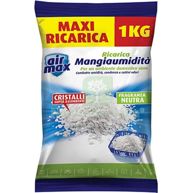6PZ AIRMAX SALI RICARICA INODORE KG 1 Fragr Inodore — Flessibili e allacci — rif. FERX.VIR2670280