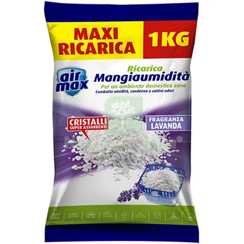 6PZ AIRMAX SALI RICARICA LAVANDA KG 1 Fragr Lavanda — Sanitari e ceramiche — rif. FERX.VIR2670281 6PZ AIRMAX SALI RICARICA LAVANDA KG 1 Fragr Lavanda — Sanitari e ceramiche — rif. FERX.VIR2670281