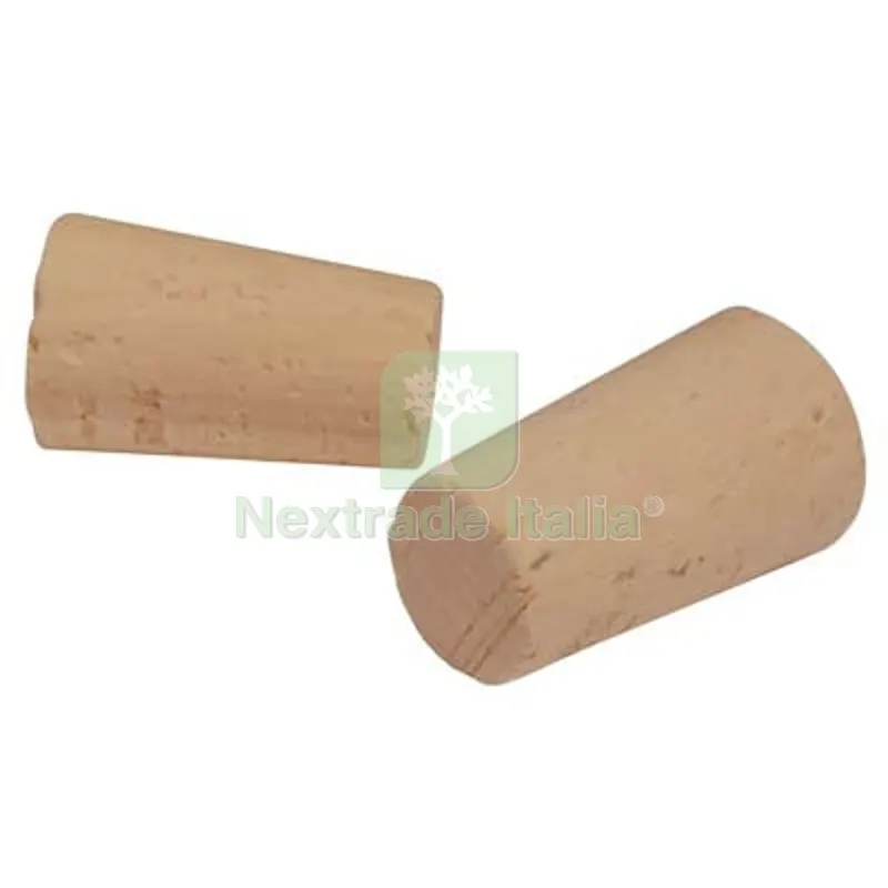 250PZ Tappo Sughero Conico x Bottiglia MM 21X39 MM 21x36 — Casalinghi e organizzazione — rif. FERX.VIR3107521