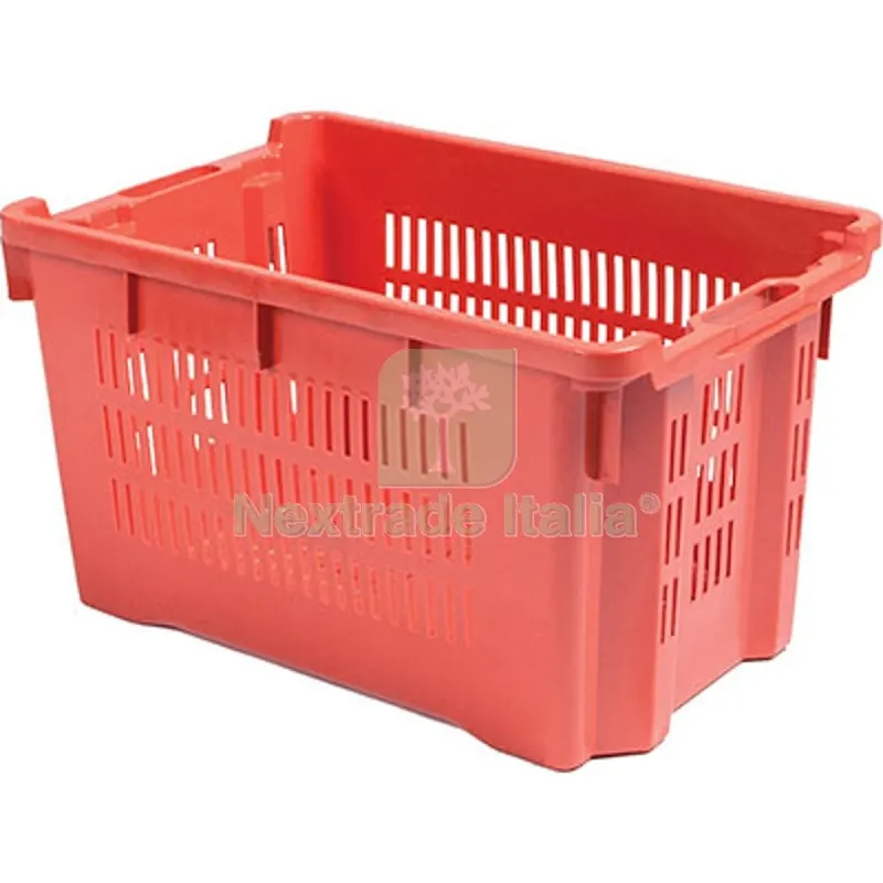 5PZ Cassa Ortofrutta Salvaspazio ICS Hdpe Semichiusa CM 52X42 H.CM 29 (245) CM 52x42x29 LT 40 — Attrezzi da giardino — rif. FERX.VIR3118522 5PZ Cassa Ortofrutta Salvaspazio ICS Hdpe Semichiusa CM 52X42 H.CM 29 (245) CM 52x42x29 LT 40 — Attrezzi da giardino — rif. FERX.VIR3118522