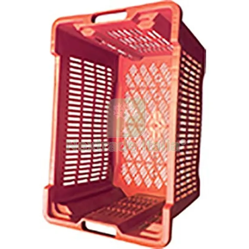 5PZ Cassa Ortofrutta Salvaspazio ICS Hdpe Aperta CM 52X42 H.CM 29 (245) CM 52x42x29 LT 40 — Attrezzi da giardino — rif. FERX.VIR3118523
