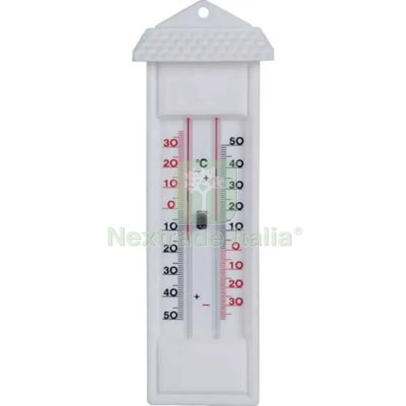 TERMOMETRO HOUSE DOMUS PP BIANCO -40/+50°C CM 8,0X23,0 H CM 23 — Pompe — rif. FERX.VIR3121140
